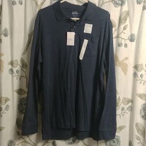 Croft & Barrow extra soft long sleeve polo